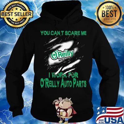 You can't scare me i work for o'reilly auto parts s Hoodie