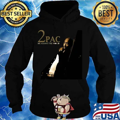 2pac rapper me against the world s Hoodie