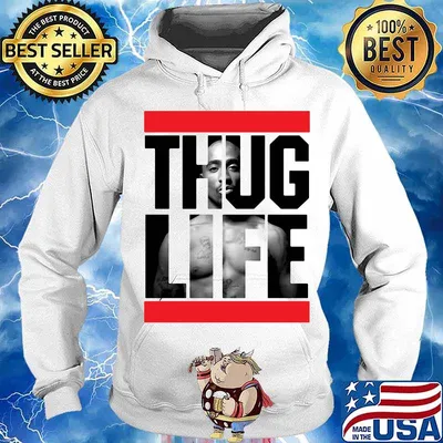 2pac rapper thug life s Hoodie