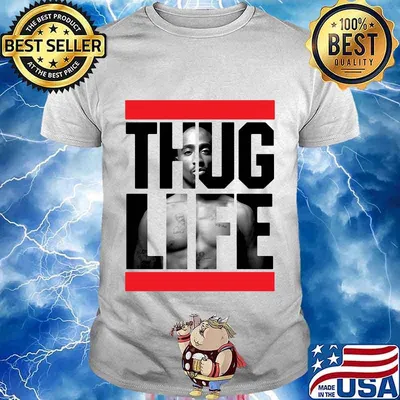2pac rapper thug life shirt