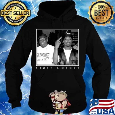 2pac rapper trust nobody s Hoodie