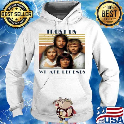 Abba the definitive trust us we are legends vintage retro s Hoodie