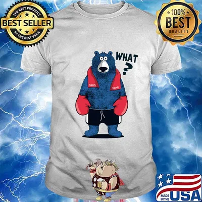 Bear boxing champions what shirt