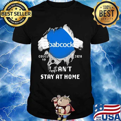 Blood insides babcock covid-19 2020 i can't stay at home shirt