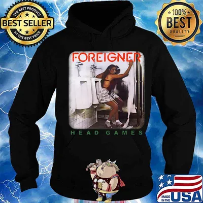 Foreigner band head games s Hoodie