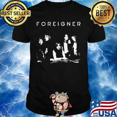 Foreigner band king crimson shirt