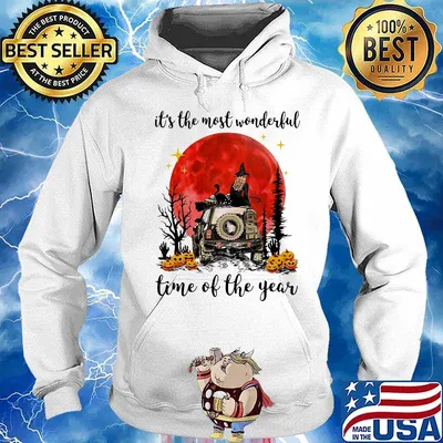 Halloween it's the most wonderful time of the year pumpkins sunset s Hoodie