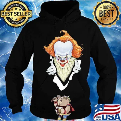 Halloween pennywise blood insides s Hoodie