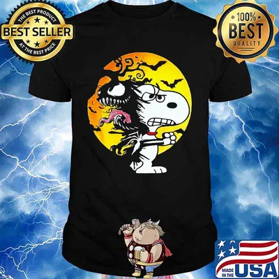 Halloween snoopy bats moon shirt