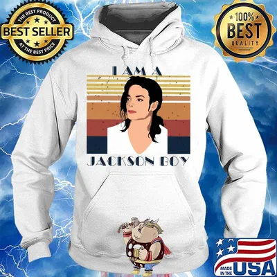 I am a jackson boy vintage retro s Hoodie