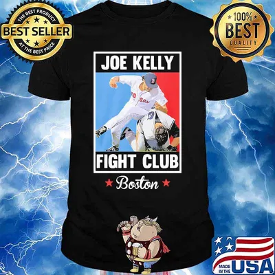 Joe kelly fight club boston stars shirt