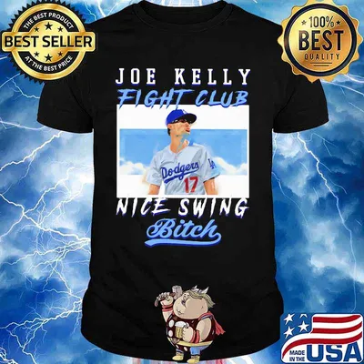 Joe kelly fight club nice swing bitch shirt