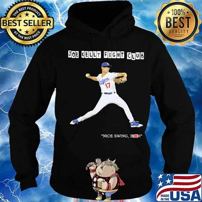 Joe kelly fight club nice swing both s Hoodie