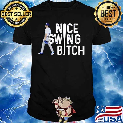 Joe kelly nice swing bitch baseball shirt