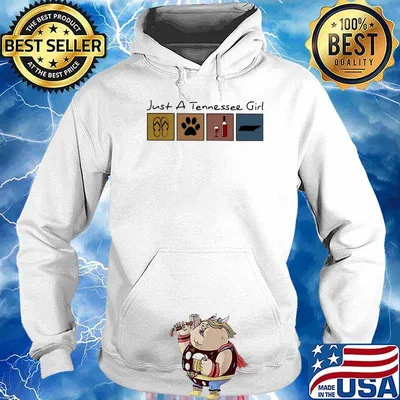 Just a Tennessee girl Flip flop Dog Wine Tennessee Map s Hoodie