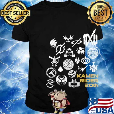Kamen Rider Zi o Heisei Rider Insignia shirt