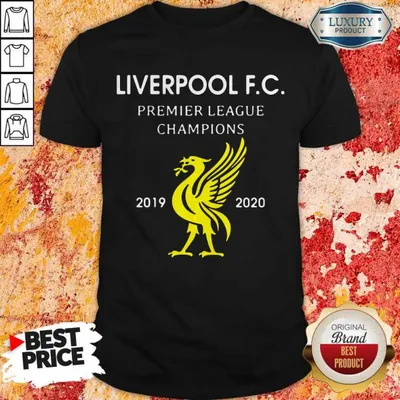 Liverpool FC Premier League Champions 2019 2020 Shirt