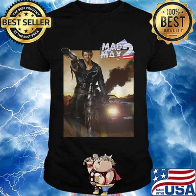 Mad max 2 road holding gun shirt