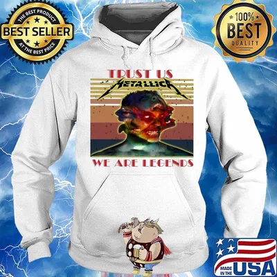 Metallica trust us we are legends vintage retro s Hoodie