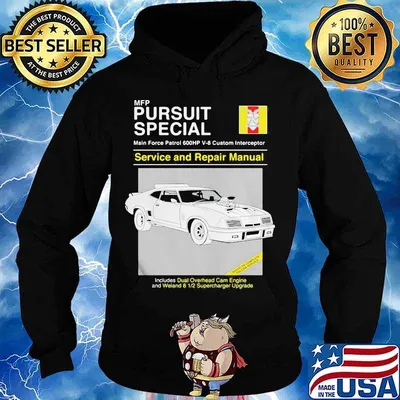 Mfp pursuit special main force patrol 600 hp custom interceptor service and repair manual car s Hoodie