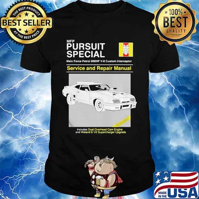 Mfp pursuit special main force patrol 600 hp custom interceptor service and repair manual car shirt