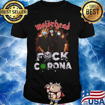 Motorhead mask fuck coronavirus shirt