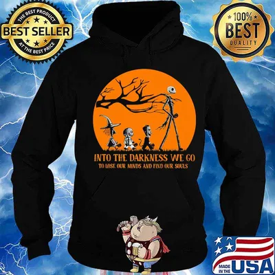 Nightmare into the darkness we go to lose our minds and find our souls s Hoodie