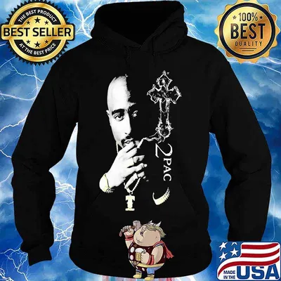 Official 2pac rapper jesus s Hoodie