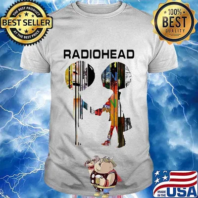 Official radiohead band shirt