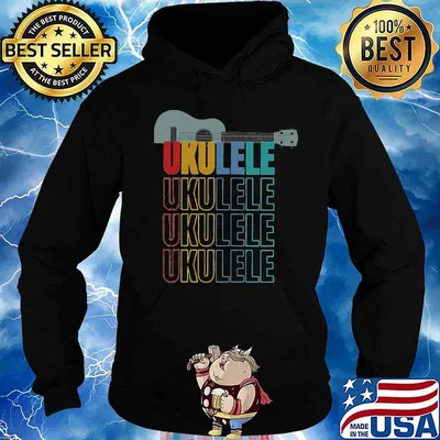 Official ukulele vintage s Hoodie