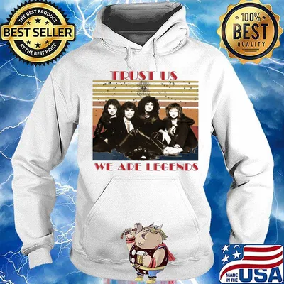 Queen trust us we are legends vintage retro s Hoodie