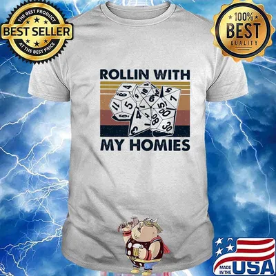 Rollin with my homies Vintage retro shirt
