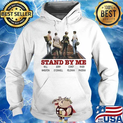Stand by me wil wheaton jerry o'connell corey feldman river phoenix s Hoodie