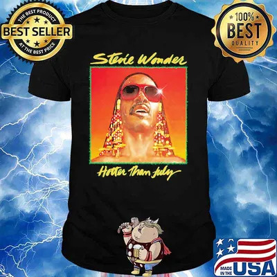 Stevie wonder hotter than july shirt