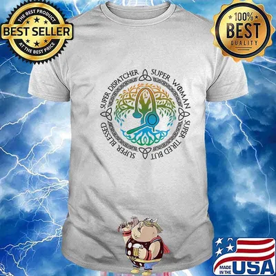 Super dispatcher super woman headphone shirt