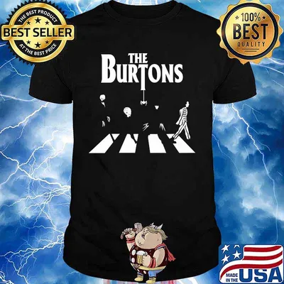 The burtons abbey road shirt