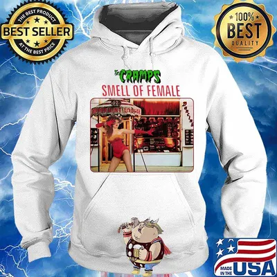 The cramps smell of female album cover s Hoodie
