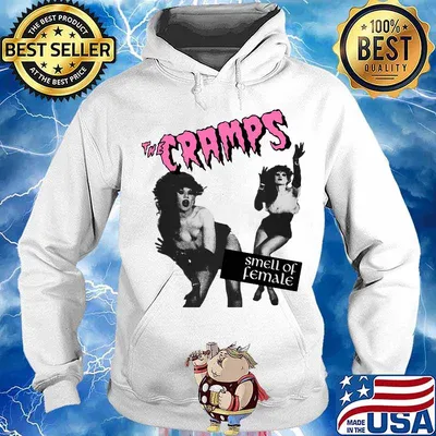 The cramps smell of female s Hoodie
