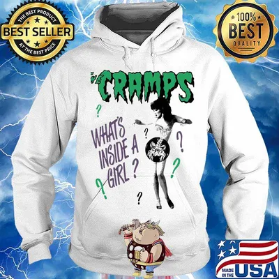 The cramps what's inside a girl s Hoodie