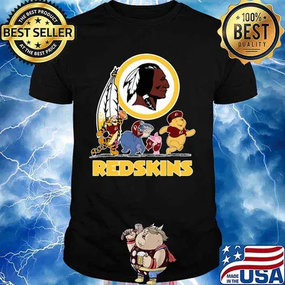 The mini adventures of winnie the pooh redskins shirt