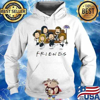 The peanuts cartoon friends s Hoodie
