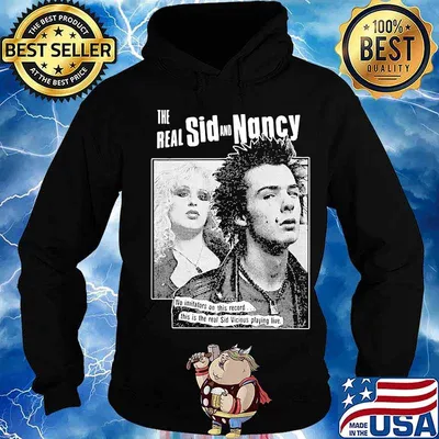 The real sid and nancy no initiators on this record this is the real sid vicious playing live s Hoodie