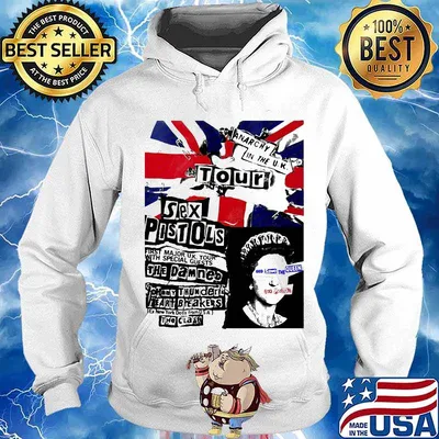 The sex pistols first major uk tour with special guests the damned s Hoodie