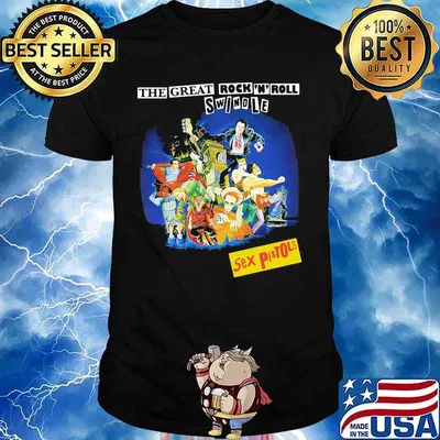 The sex pistols the great rock n roll swindle shirt