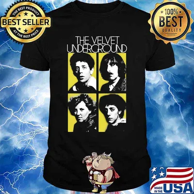 The velvet underground band members shirt