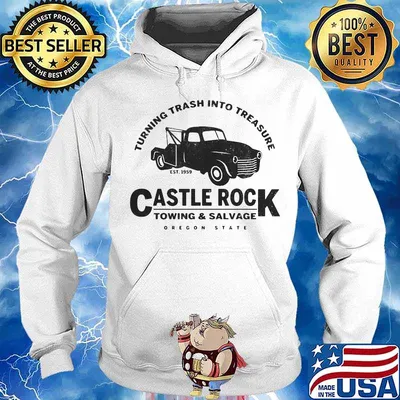 Turning trash into treasure est 1959 castle rock towing and salvage oregon state s Hoodie