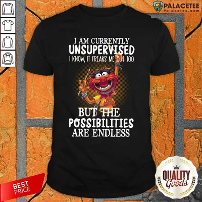 Funny Muppets I Am Currently Unsupervised But The Possibilities Are Endless Shirt