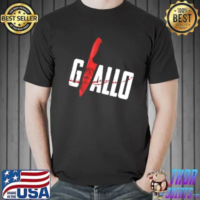 Giallo horror shirt