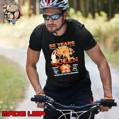55 Years 190 2025 Queen Band Thank You For The Memories Unisex
