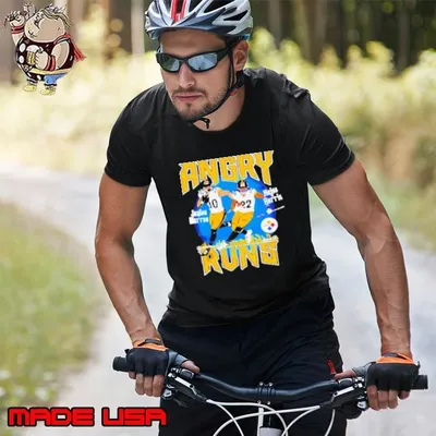 Angry Runs Steeler Warren snd Harris Shirt